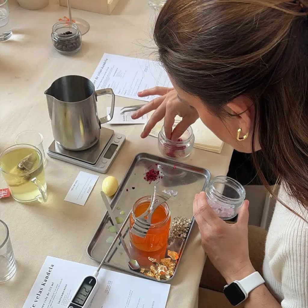 Taller de velas de soja: crea la tuya en 2 h 3