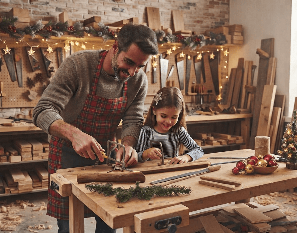 Family Christmas Workshop: Create Your Own Wooden Decoration Together